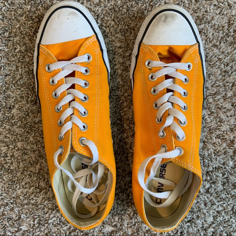 Yellow Converse